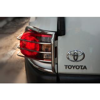 Ochranné kryty zadných svetiel z nehrdzavejúcej ocele (2 ks) Toyota FJ Cruiser 2006–2022 fotografia 3