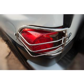 Ochranné kryty zadných svetiel z nehrdzavejúcej ocele (2 ks) Toyota FJ Cruiser 2006–2022 fotografia 4