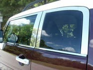 Toyota FJ Cruiser 2006–2022 Sada okenných líšt (nehrdzavejúca oceľ, 16 ks) fotografia 10