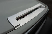 Toyota FJ Cruiser 2006–2022 Chrómové lišty na kapotu (nerezová oceľ) fotografia 1