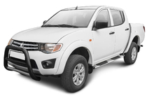 Mitsubishi L200 2006–2015 Bočné prahy B53T1930 (2 ks, nerez) fotografia 2