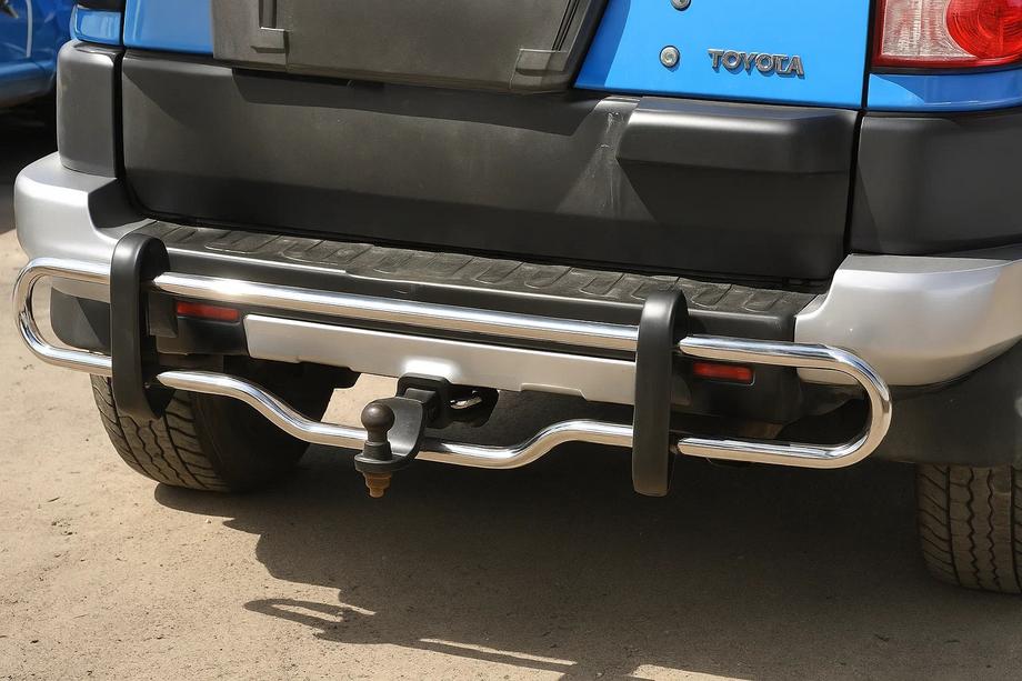 Toyota FJ Cruiser 2006–2022 Zadný ochranný rám D098616 (nerez) Image