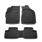Daewoo Matiz 1998–2008 Stingray 3D rohože do interiéru (4 ks, polyuretán) fotografia 1
