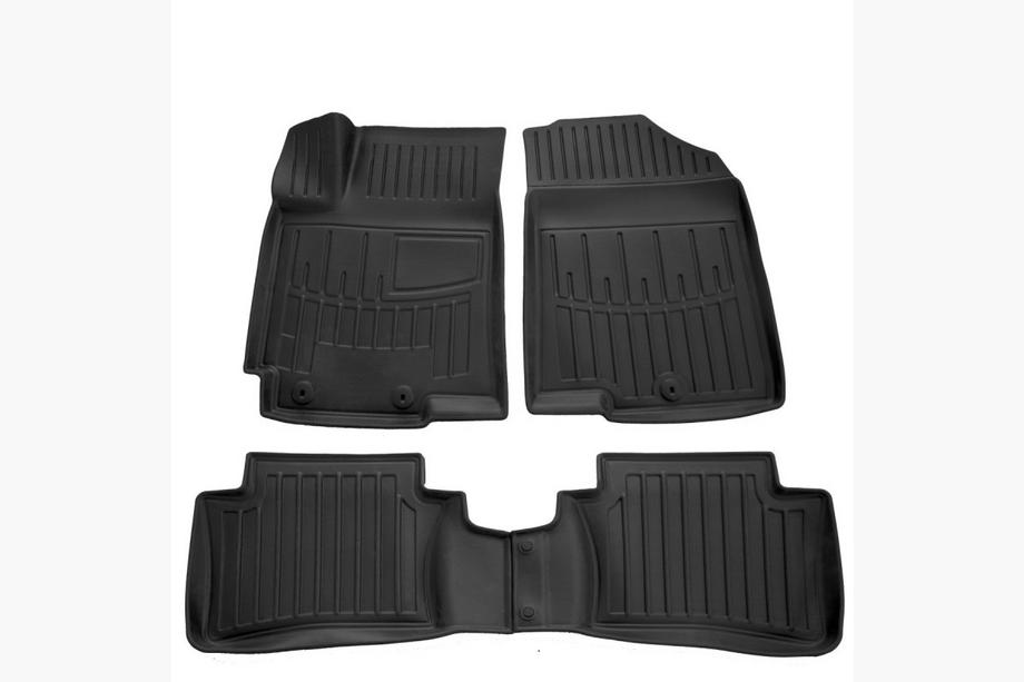 Hyundai Accent 2011–2017 Stingray 3D rohože do interiéru (4 ks, polyuretán) Image