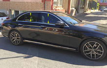Mercedes Trieda E W213 2016–2023 Kompletné nerezové lišty okolo okien fotografia 1
