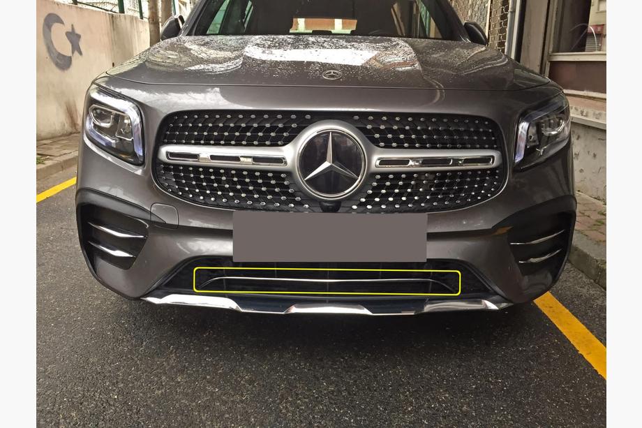 Mercedes GLB X247 2019– Chrómová lišta na predný nárazník (nehrdzavejúca oceľ) Image