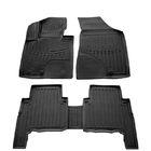 Kia Sorento II XM 2009–2014 Stingray 3D rohože do interiéru 2009-2012 (sada 5 ks, polyuretán) fotografia 1