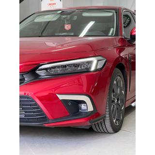 Nerezové chrómové lišty na hmlovky (2 ks) Honda Civic Sedan 2021– fotografia 3