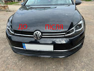 Volkswagen Golf 7/E-Golf 2012–2020 Lišty na masku 2017-2020 (nerez) fotografia 1