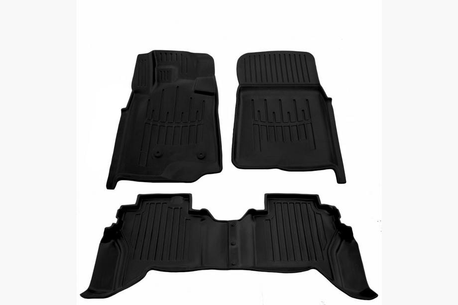 Mitsubishi Pajero Wagon IV 2006–2021 Stingray 3D rohože do interiéru (4 ks, polyuretán) Image