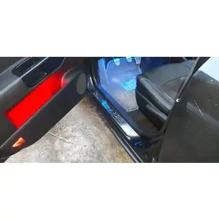 Nerezové prahové lišty OmsaLine (4 ks)