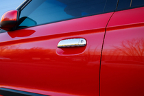 Kia Soul I 2008–2013 Chrómové kryty kľučiek dverí (4 ks, nerez) OmsaLine – talianska nehrdzavejúca oceľ fotografia 1