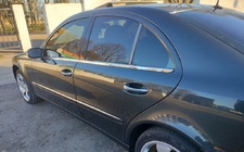 Mercedes E-class W211 2002–2009 Vonkajšie okenné lišty (nerez) SD, Carmos - turecká oceľ (4 ks) fotografia 9