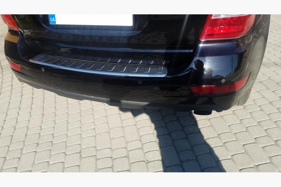 Mercedes ML W164 2005–2011 Nerezové lišty na zadný nárazník OmsaLine Matná Image